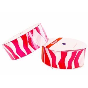 Grosgrain Ribbon 20 yards Simplicity Hot Pink Zebra